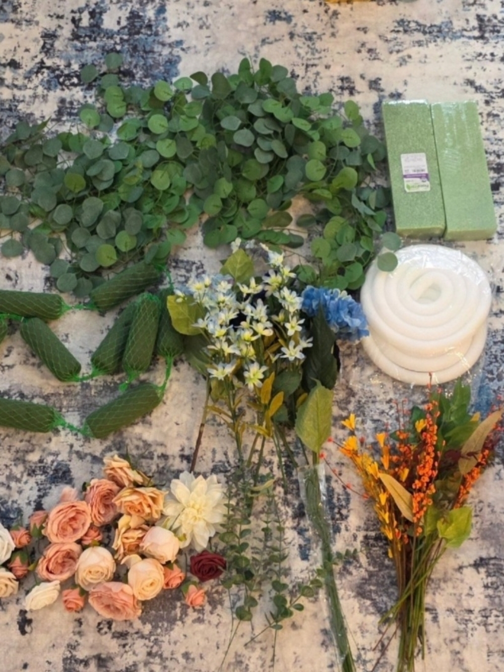 Assorted Green and Floral Home Accents Bundle by